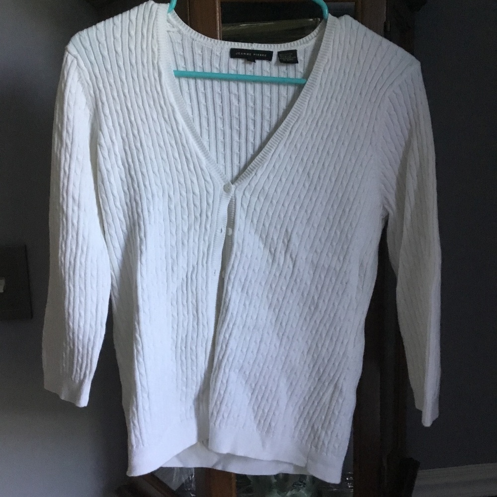 JEANNE PIERRE SWEATER MED
